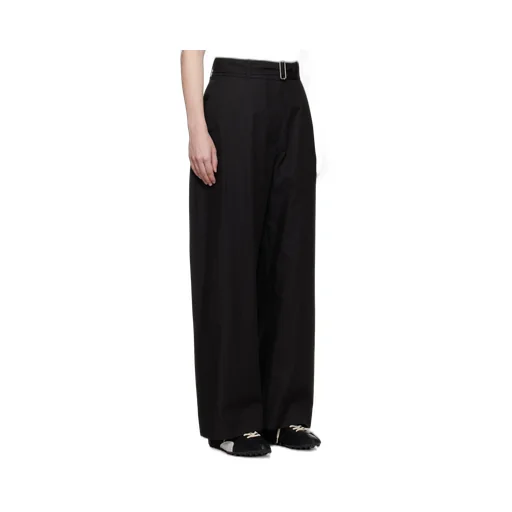 Studio Nicholson Belted Round-Leg Pants