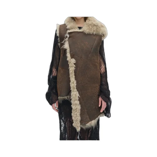 Ann Demeulemeester Asymmetric Sleeveless Vest