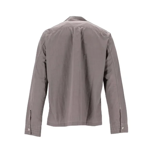 Zipped Cotton Shirt Jacket