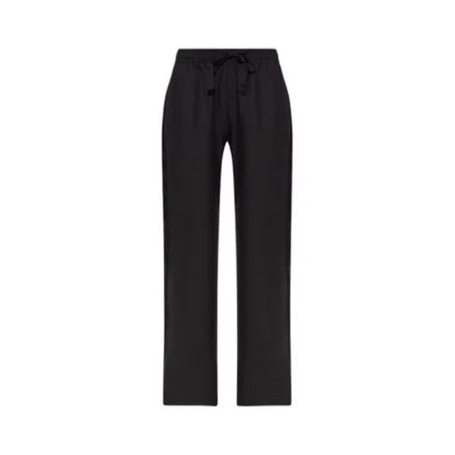 Drawstring Side-Stripe Trousers