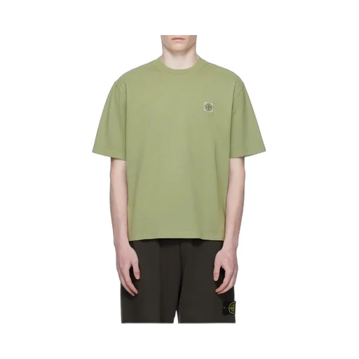 Stone Island Logo Patch Short Sleeve T-Shirt