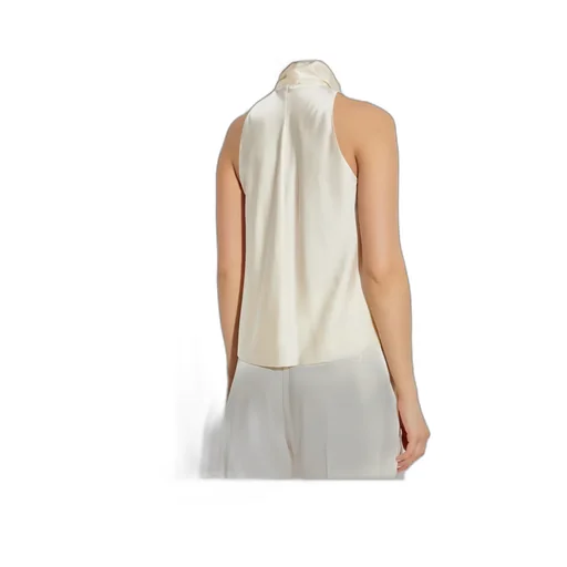 Tie-Neck Sleeveless Top