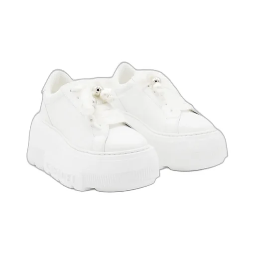 Pearl-Embellishment Sneakers