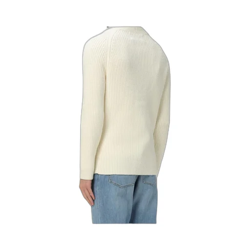 Shawl-Collar Button Cardigan