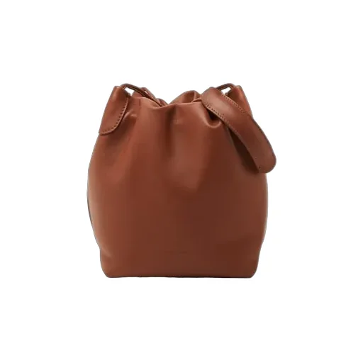 Leather Bucket Bag