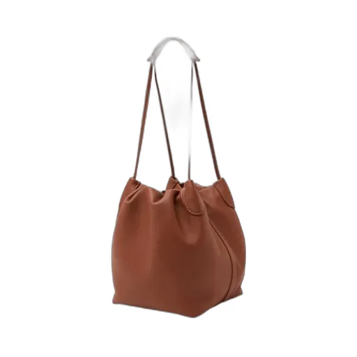 Leather Bucket Bag