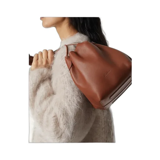 Leather Bucket Bag