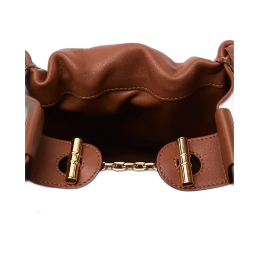 Leather Bucket Bag