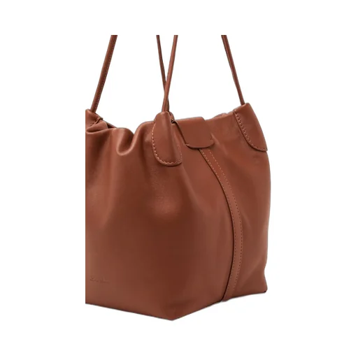 Leather Bucket Bag