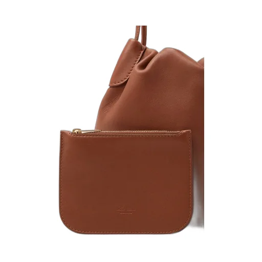 Leather Bucket Bag
