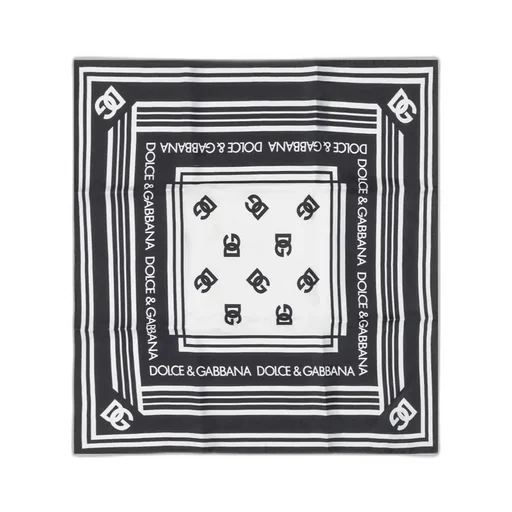 Dolce & Gabbana Logo Printed Twill Scarf