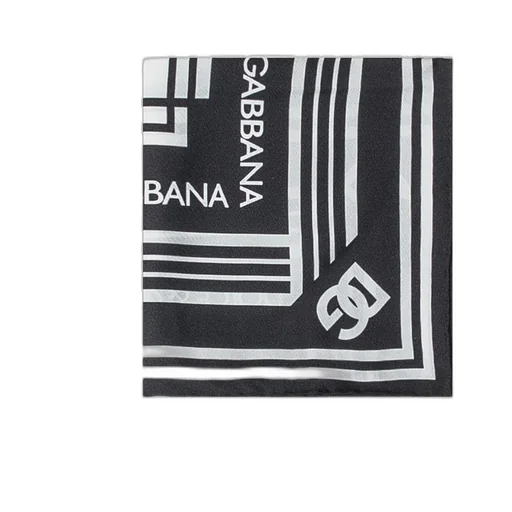 Dolce & Gabbana Logo Printed Twill Scarf