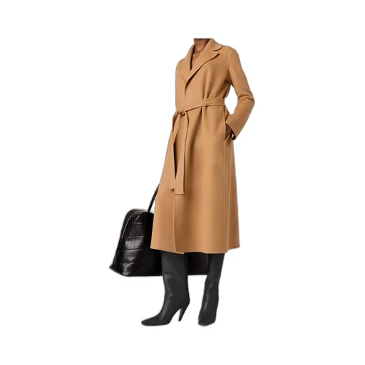 Double-Faced Belted Trench Coat