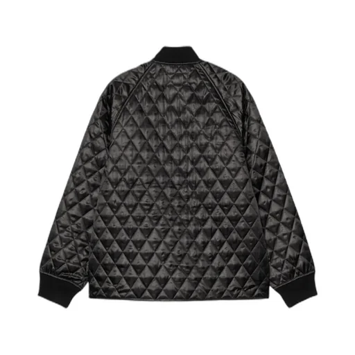 Quilted Satin Jacket