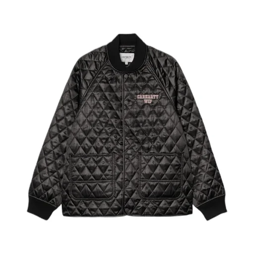 Quilted Satin Jacket