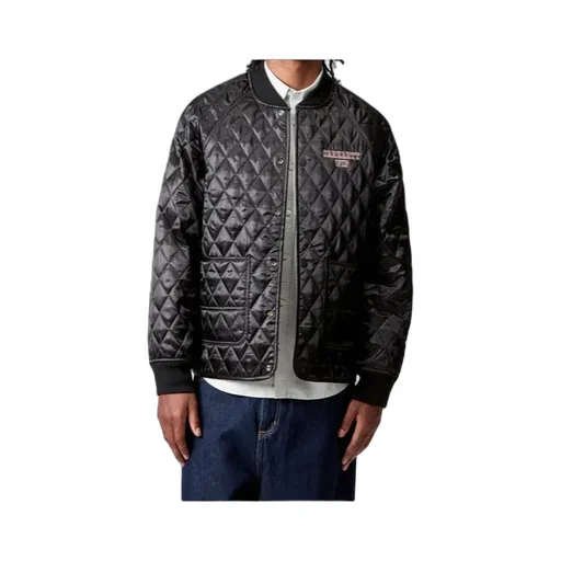 Quilted Satin Jacket