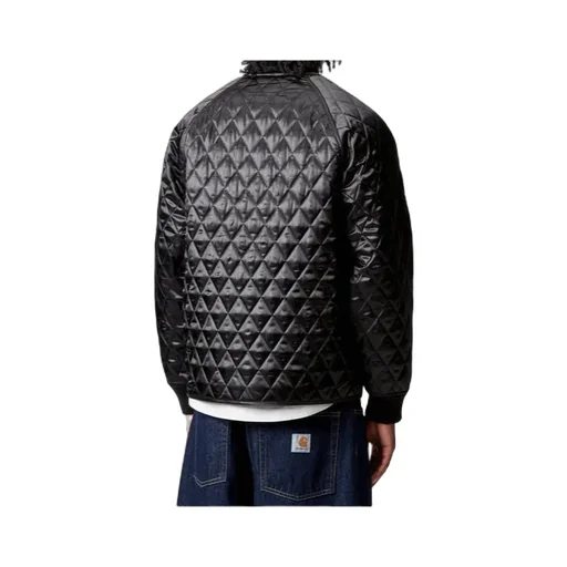 Quilted Satin Jacket