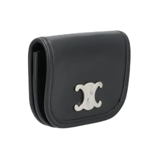 Keyring Nano Besace Triomphe In Smooth Calfskin