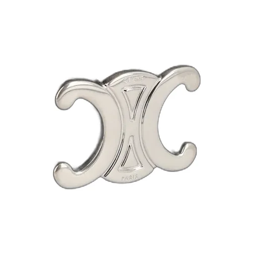 Keyring Nano Besace Triomphe In Smooth Calfskin