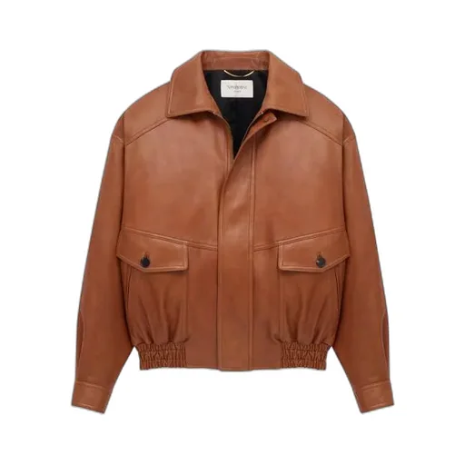 Saint Laurent Zip-Up Bomber Jacket