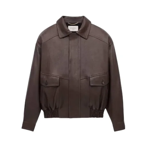 Saint Laurent Zip-Up Bomber Jacket