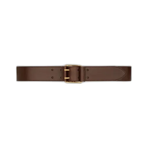 Saint Laurent Motorcycle Buckled Belt