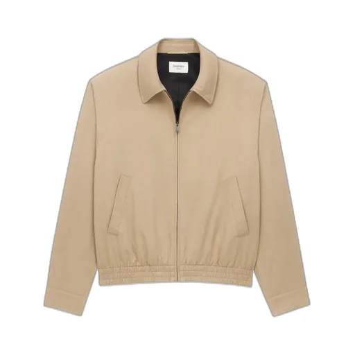 Saint Laurent Zip-Up Long-Sleeved Jacket