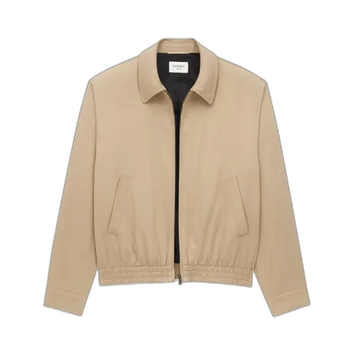 Saint Laurent Zip-Up Long-Sleeved Jacket