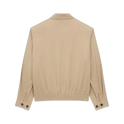 Saint Laurent Zip-Up Long-Sleeved Jacket