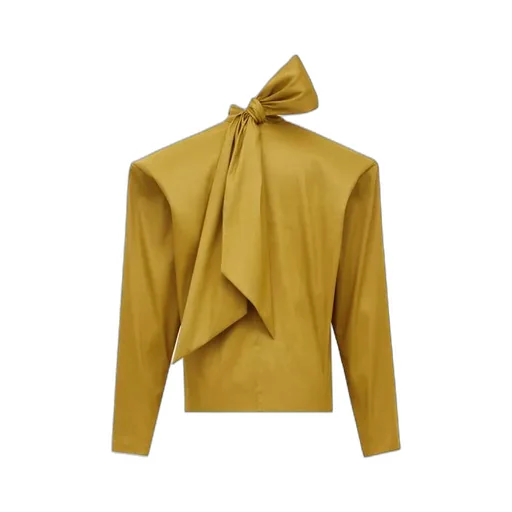 Bow Tie Organza Top