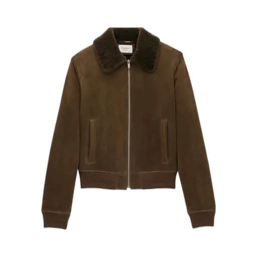 Saint Laurent Zip-Up Bomber Jacket