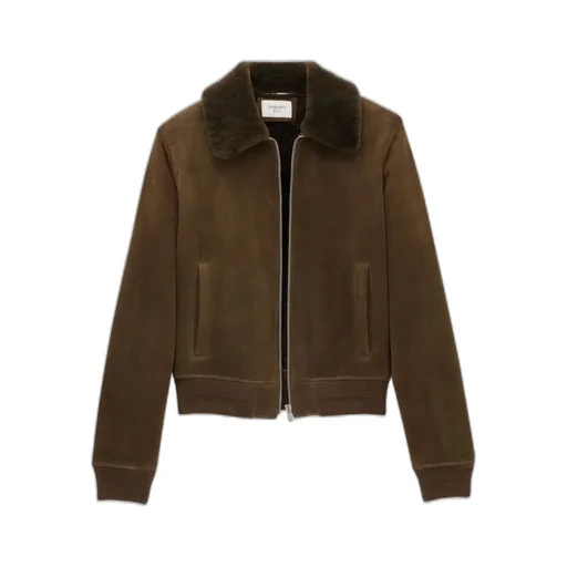 Saint Laurent Zip-Up Bomber Jacket