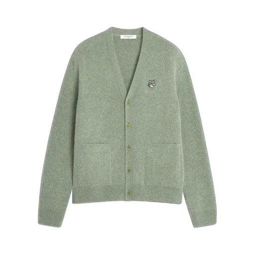 Maison Kitsuné Fox Head Cardigan