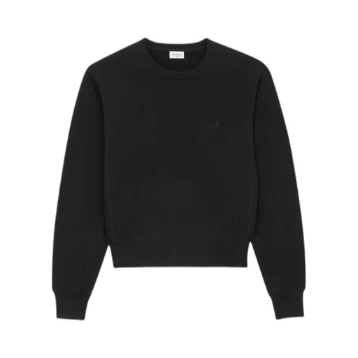 Saint Laurent Cassandre Crewneck Sweatshirt