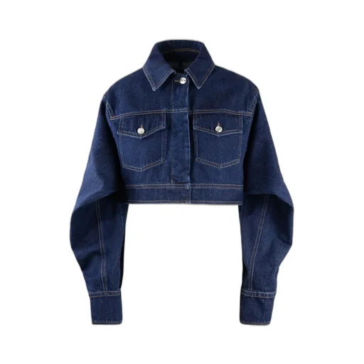 Sportmax Sir Button-Up Cropped Jacket