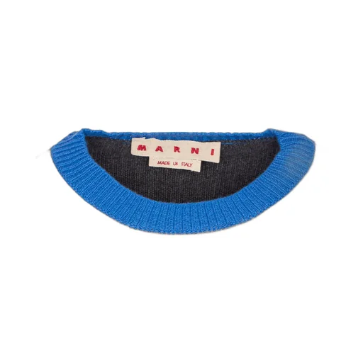 Marni Logo Embroidered Crewneck Jumper