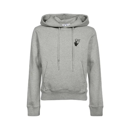 Arrows-Print Logo Drawstring Hoodie