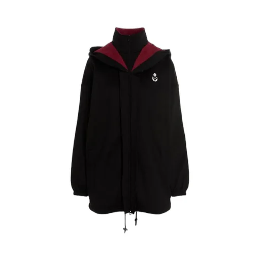 Logo-Print Hooded Jacket
