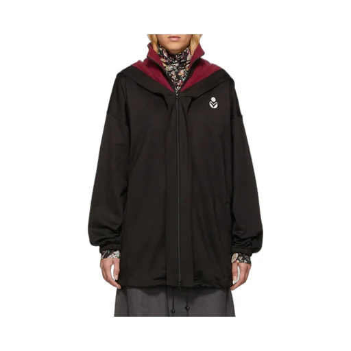 Logo-Print Hooded Jacket