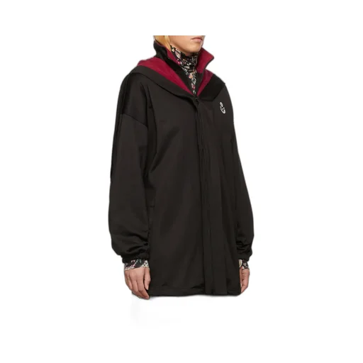 Logo-Print Hooded Jacket