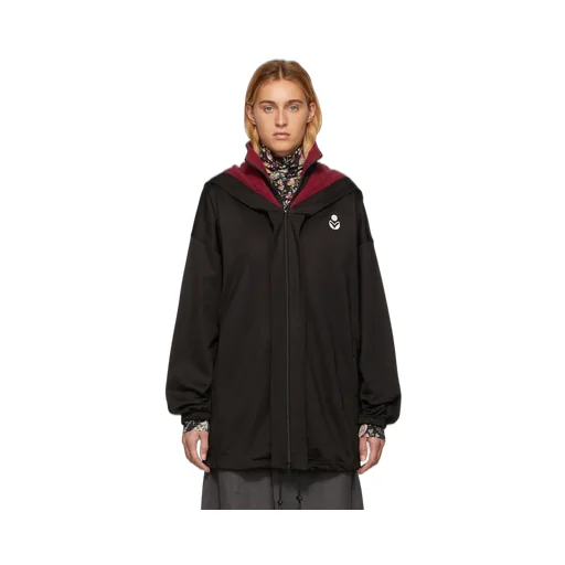 Logo-Print Hooded Jacket