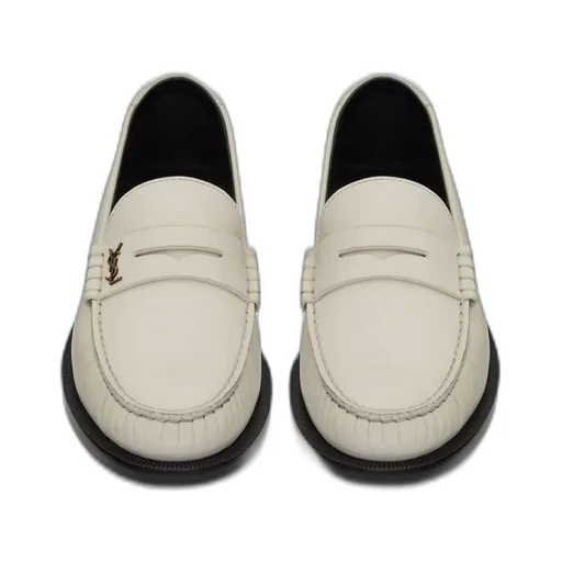 Saint Laurent Monogram Penny Loafers