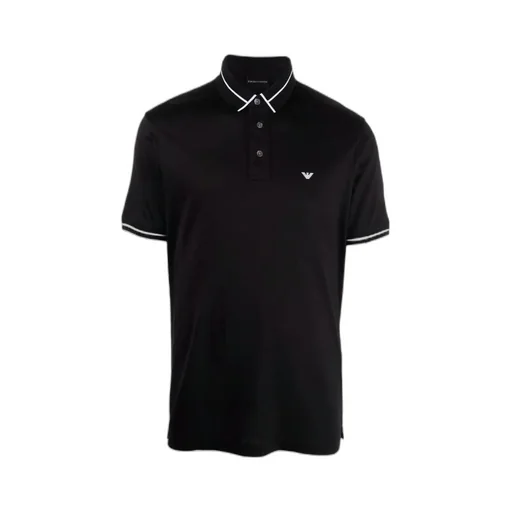Stripe-Trimmed Polo Shirt