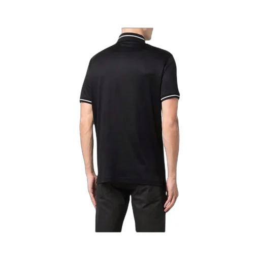 Stripe-Trimmed Polo Shirt