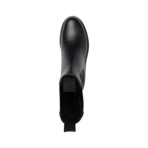 Gianvito Rossi Round-Toe Ankle Chelsea Boots
