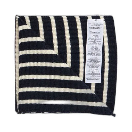 Striped Knitted Scarf