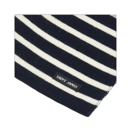 Striped Knitted Scarf