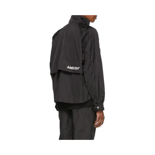 Logo-Print Hooded Jacket