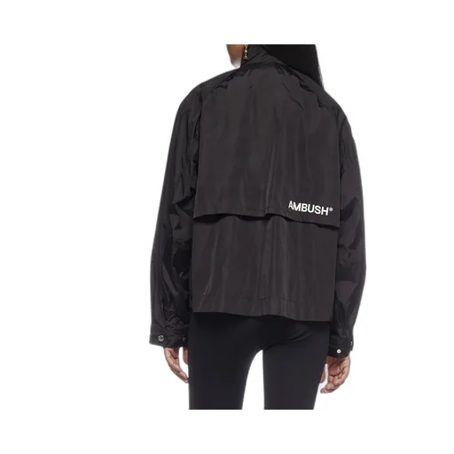 Logo-Print Hooded Jacket