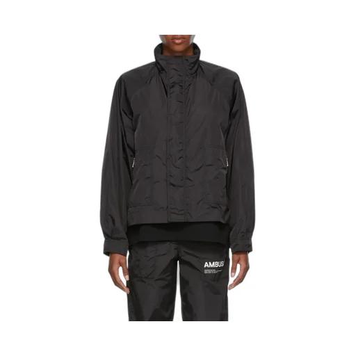 Logo-Print Hooded Jacket
